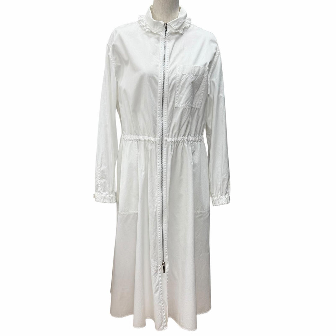 Excellent HERMES one piece white cotton Women 34 4H0571DV