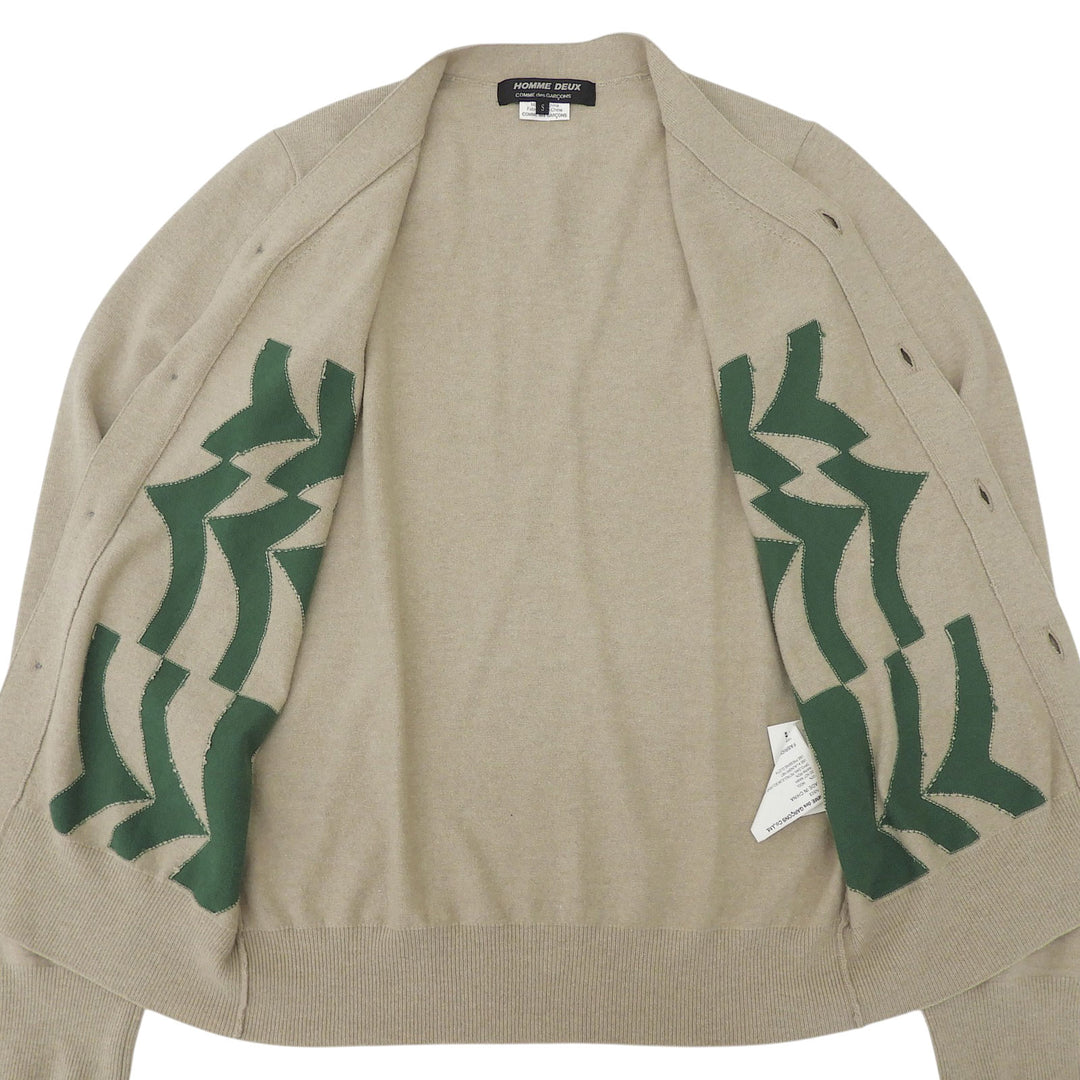 Great COMME des GARCONS HOMME PLUS cardigan beige wool mens S
