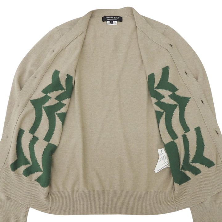 Great COMME des GARCONS HOMME PLUS cardigan beige wool mens S