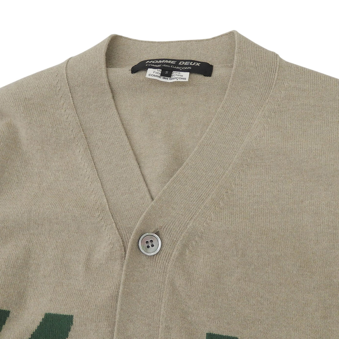 Great COMME des GARCONS HOMME PLUS cardigan beige wool mens S