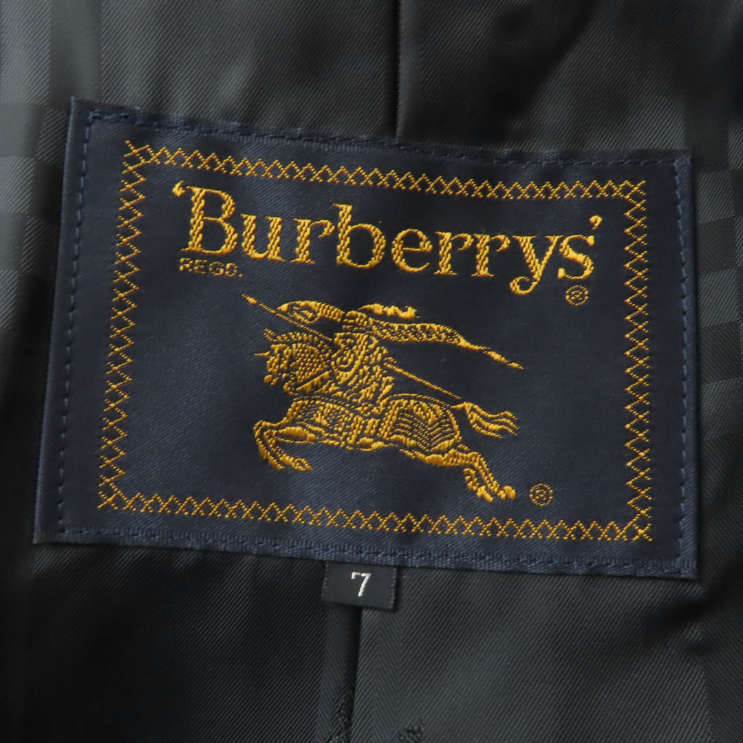 Excellent Burberrys coat Made with Italian fabric,hidden placket 36