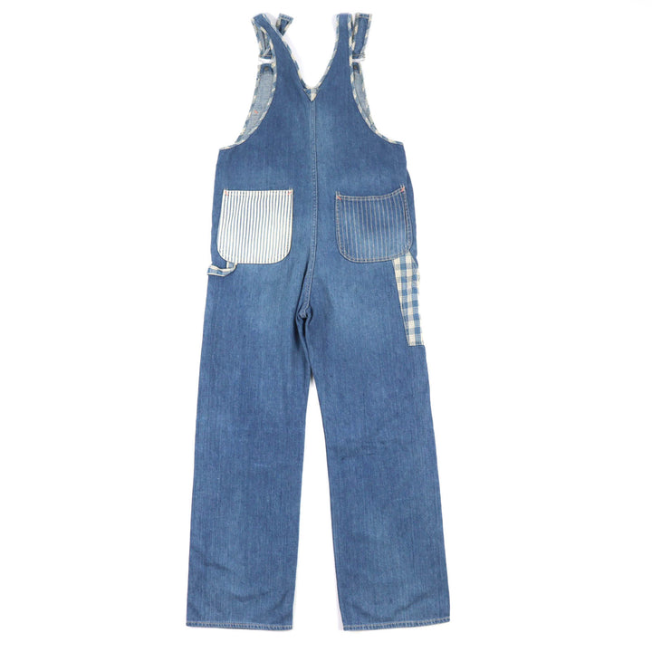 Discounted Very Good PORTER CLASSIC overalls Denim overalls Indigo blue cotton mens S