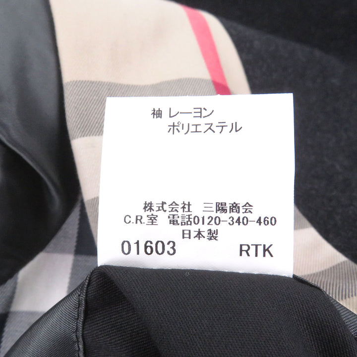 Excellent BURBERRY LONDON pea coat Double-breasted jacket