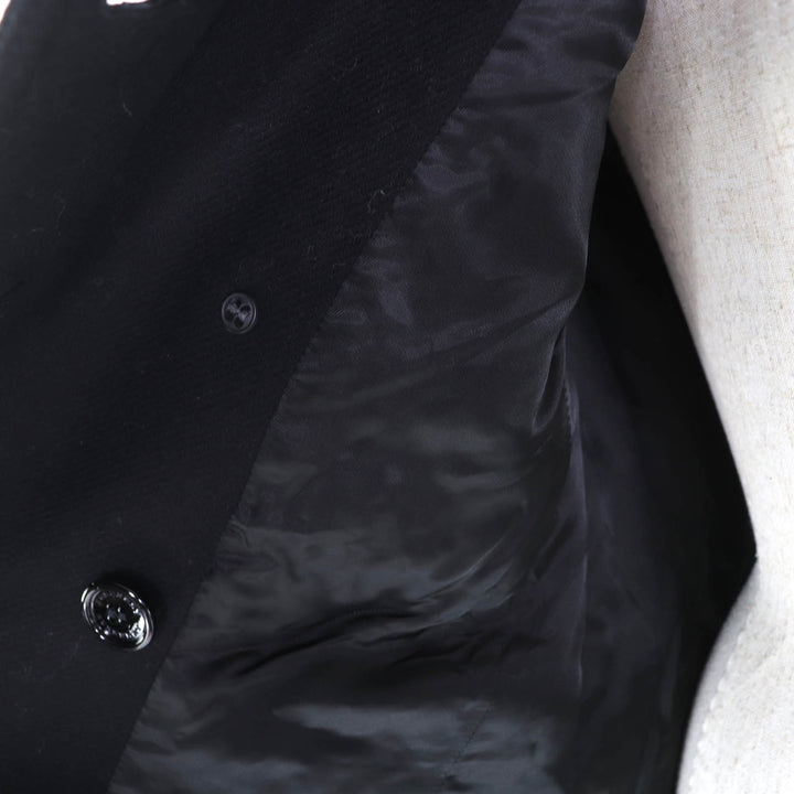 Pristine BURBERRY coat black wool Women 44 3965631