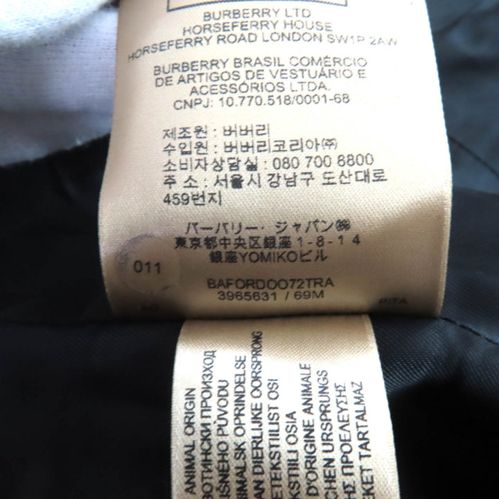 Pristine BURBERRY coat black wool Women 44 3965631