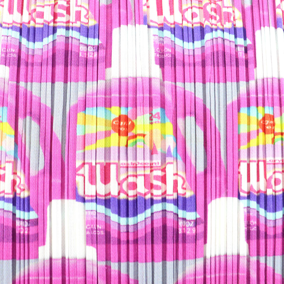 Excellent PLEATS PLEASE T-shirt Total pattern sleeveless polyester 3 PP83-JK511