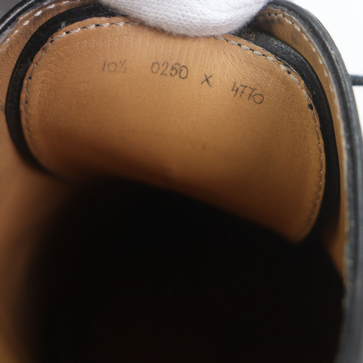 Great BERLUTI Leather shoes Gaspard Galle drape black mens 10.5