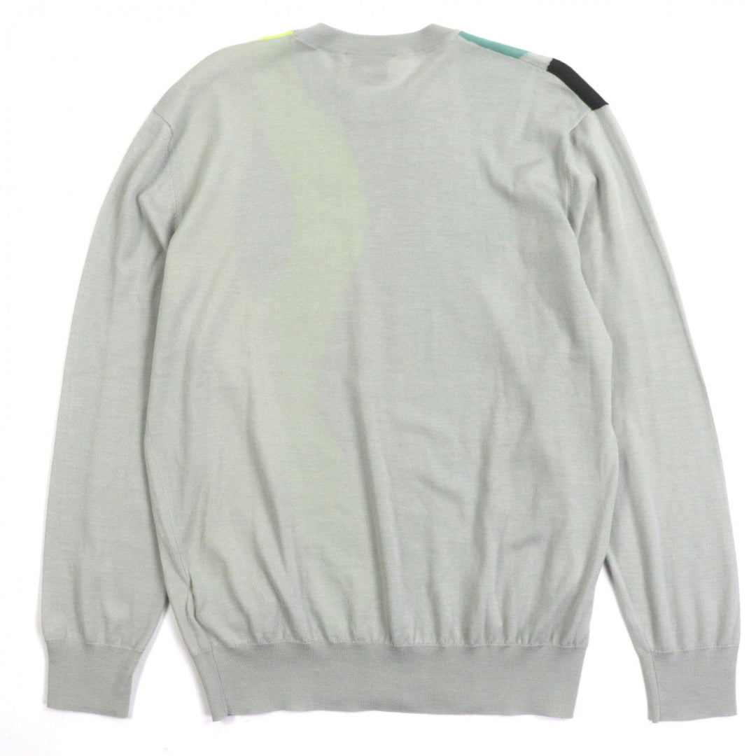 Excellent HERMES sweater multicolor cashmere mens M