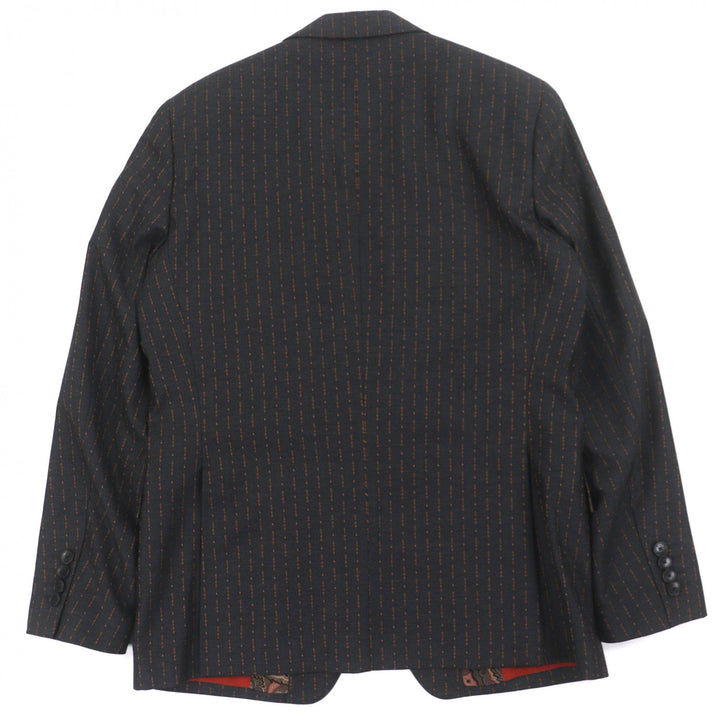 Excellent ETRO two-piece set gray wool mens 48