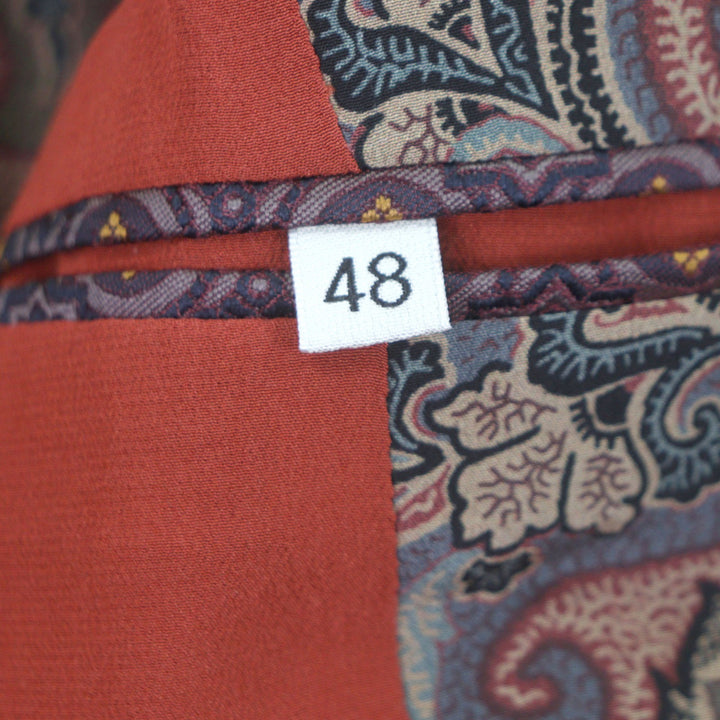Excellent ETRO two-piece set gray wool mens 48