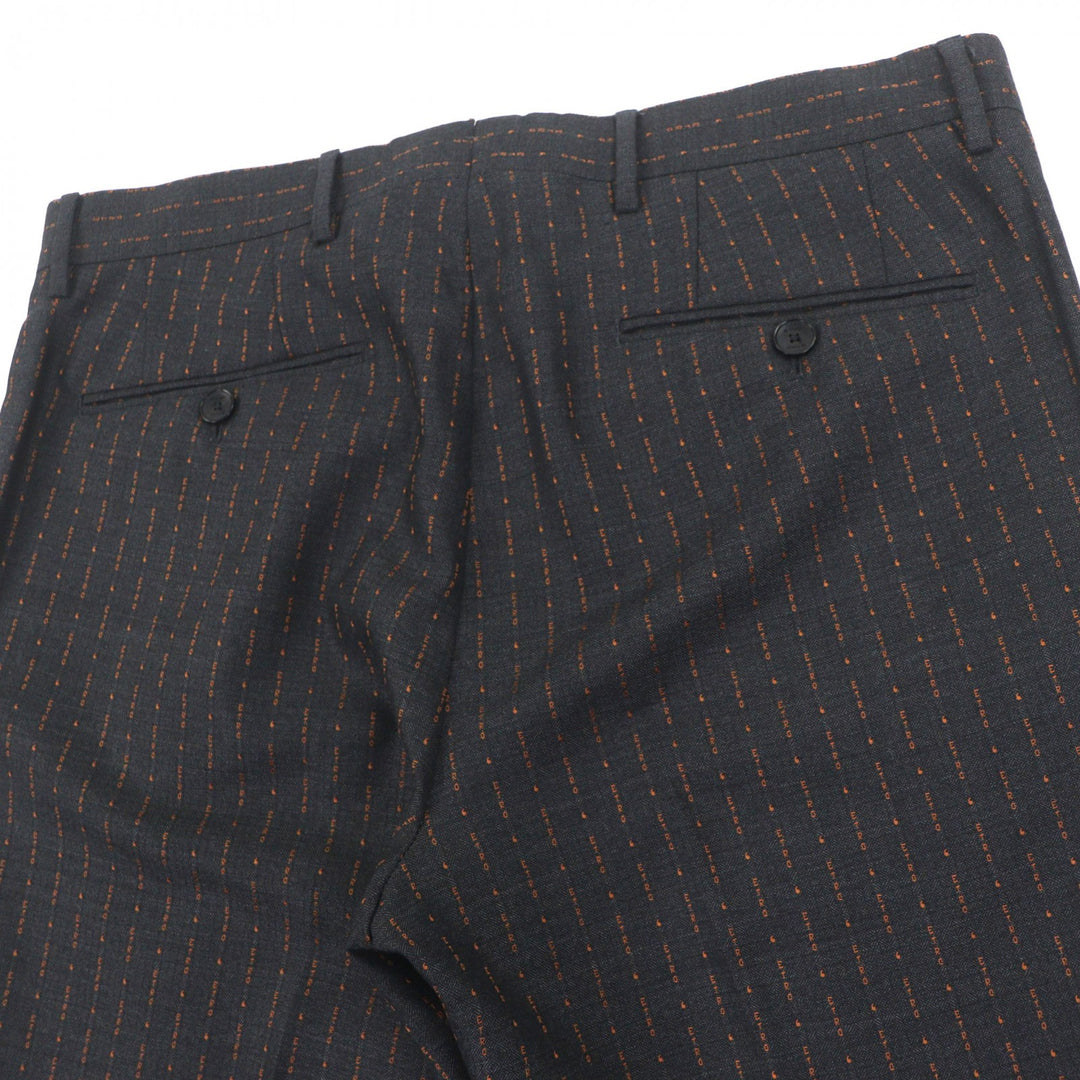 Excellent ETRO two-piece set gray wool mens 48