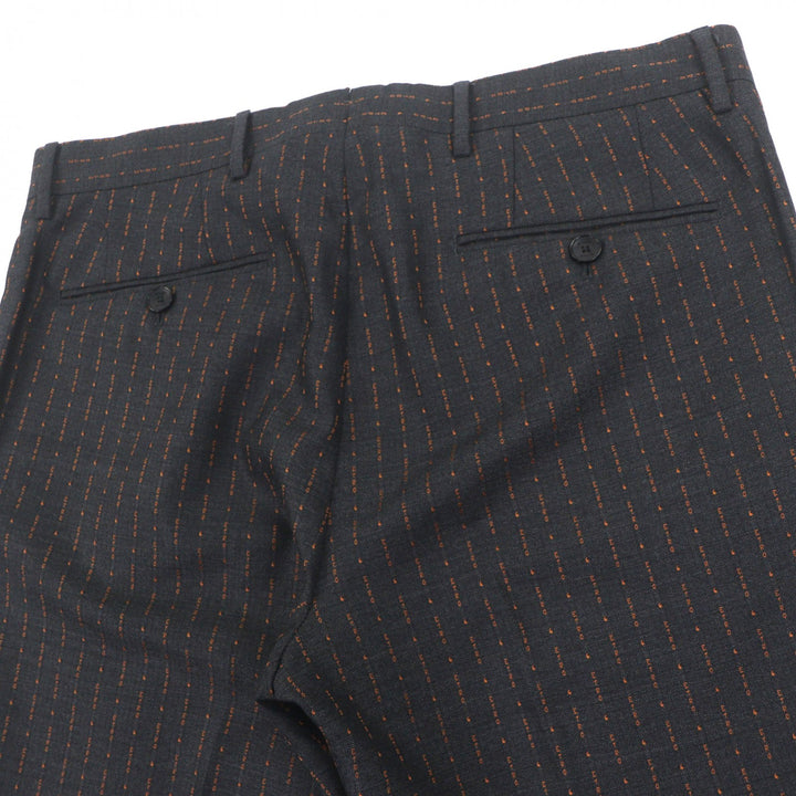 Excellent ETRO two-piece set gray wool mens 48