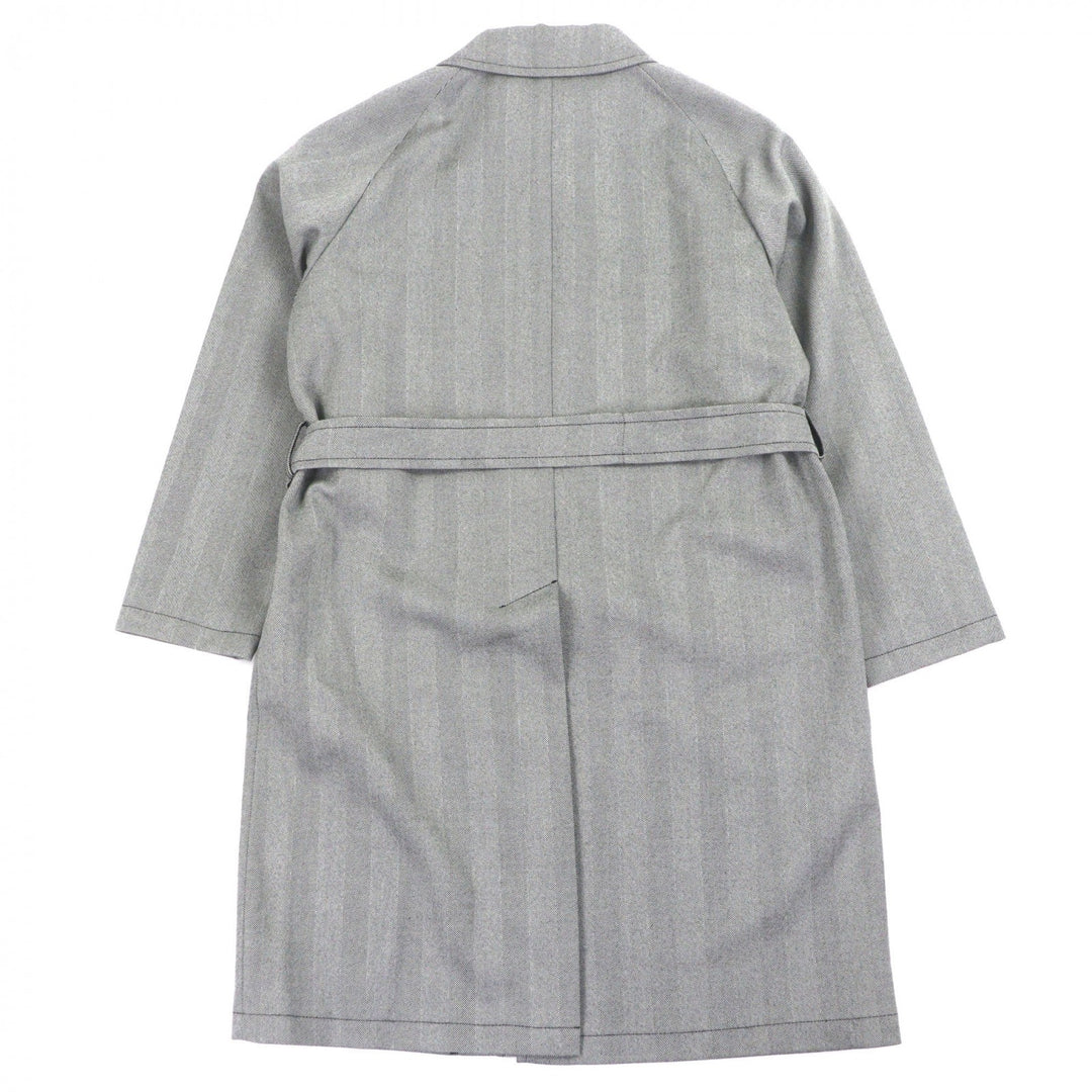 Pristine TAGLIATORE coat SALOMON gray Virgin wool mens 48