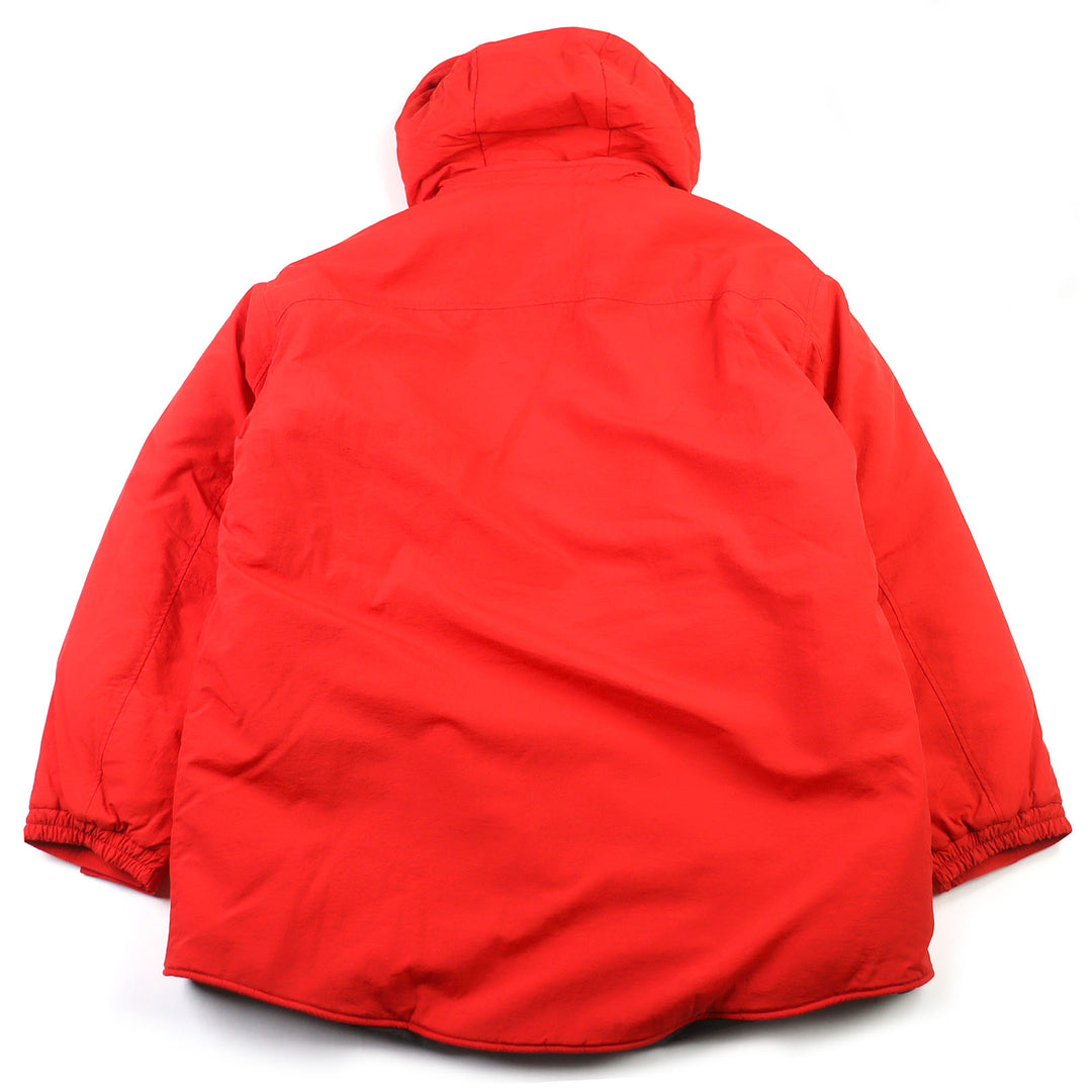Pristine WACKO MARIA Down jacket MONSTER PARKA Primaloft logo embroidery Red