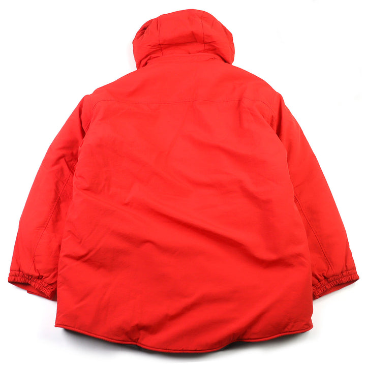 Pristine WACKO MARIA Down jacket MONSTER PARKA Primaloft logo embroidery Red