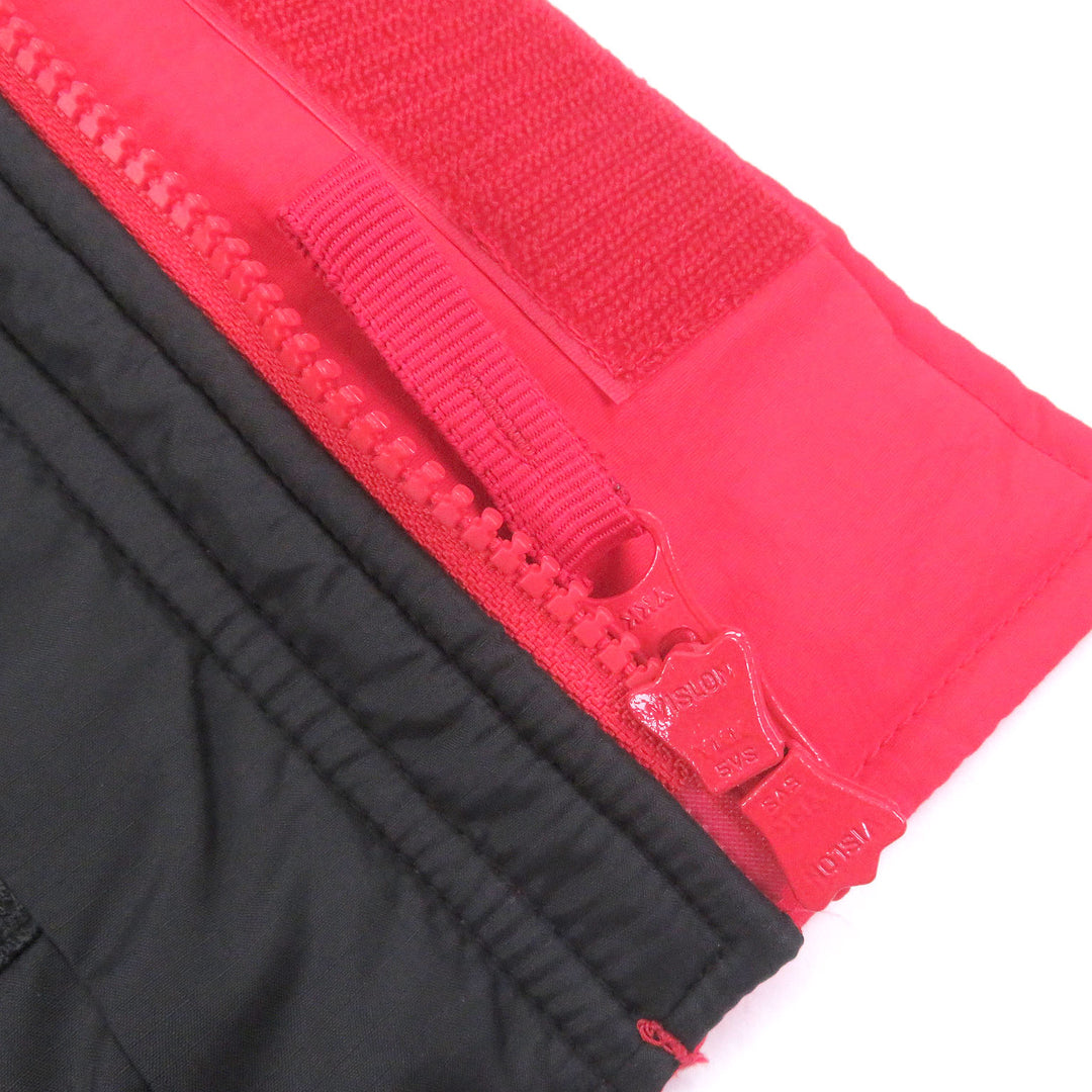 Pristine WACKO MARIA Down jacket MONSTER PARKA Primaloft logo embroidery Red