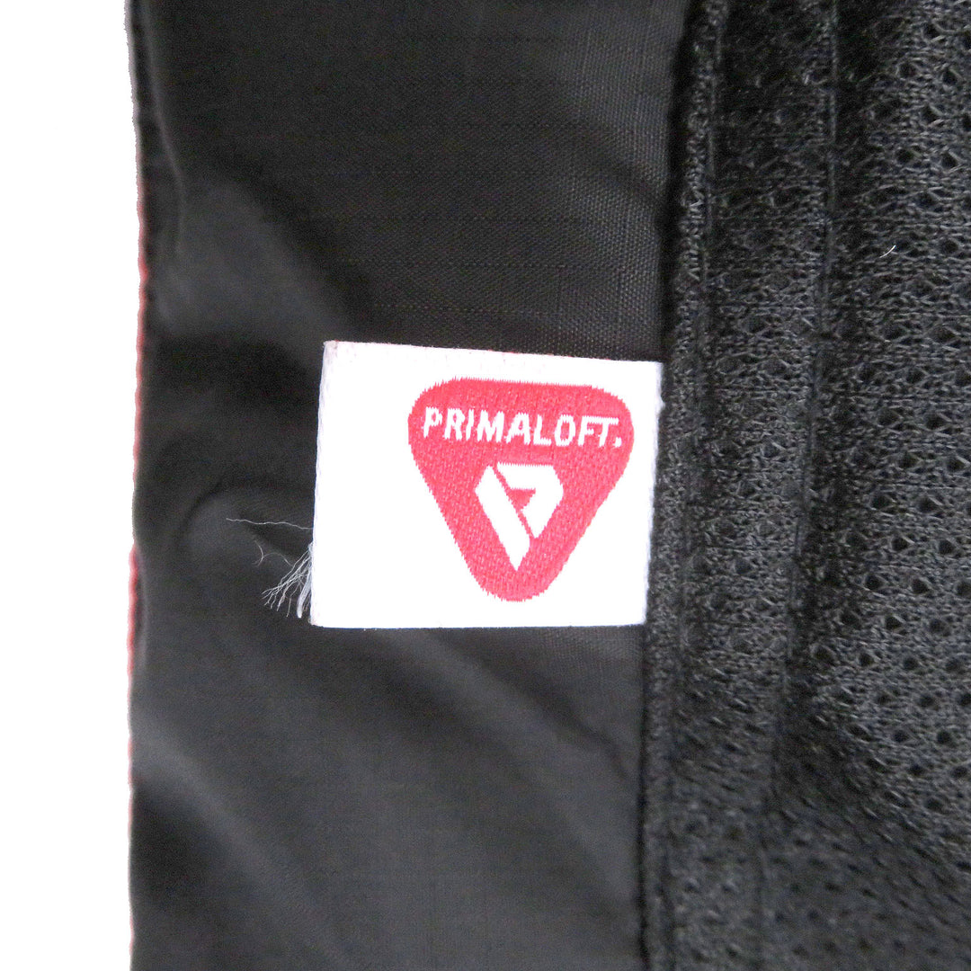 Pristine WACKO MARIA Down jacket MONSTER PARKA Primaloft logo embroidery Red