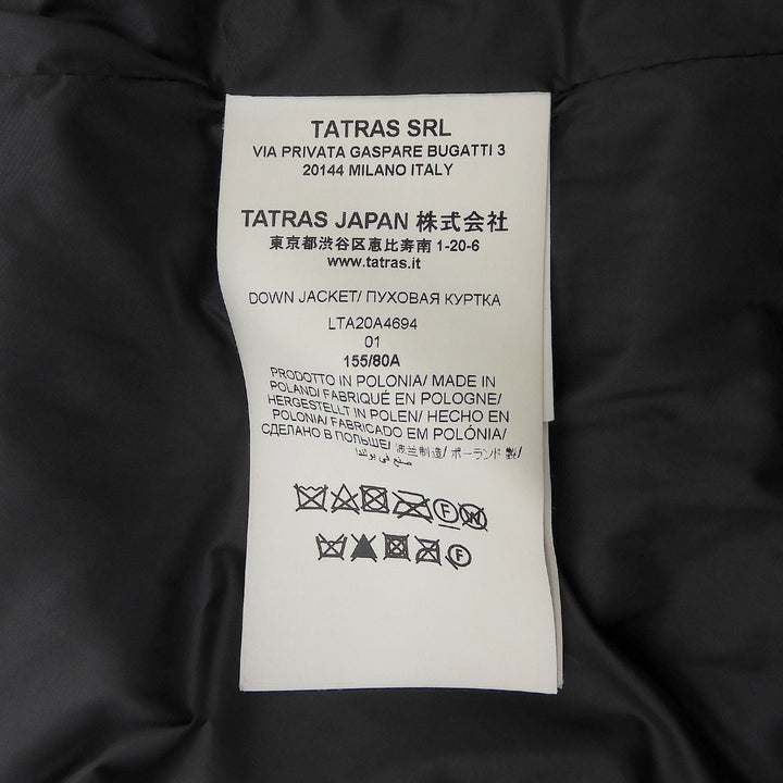 Great TATRAS Down jacket Logo patch black Nylon Women 1 LTA20AA4694
