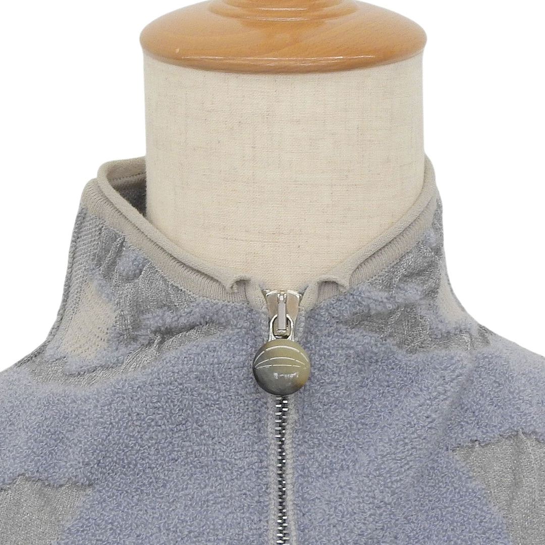 Excellent GIORGIO ARMANI Jacket Light blue gray cashmere Women 40 3KAG01