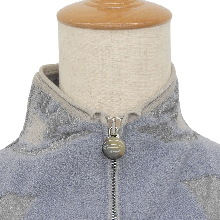 Excellent GIORGIO ARMANI Jacket Light blue gray cashmere Women 40 3KAG01