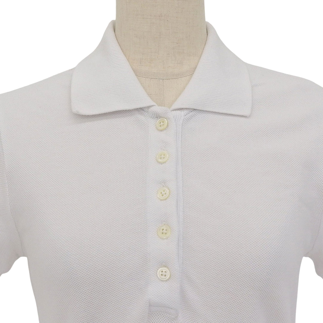 Great THOM BROWNE one piece white cotton Women 38 FJD097A