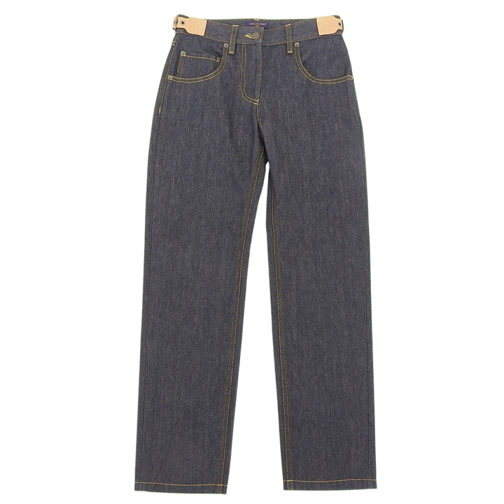 Pristine LOUIS VUITTON Denim pants Indigo cotton Women 32