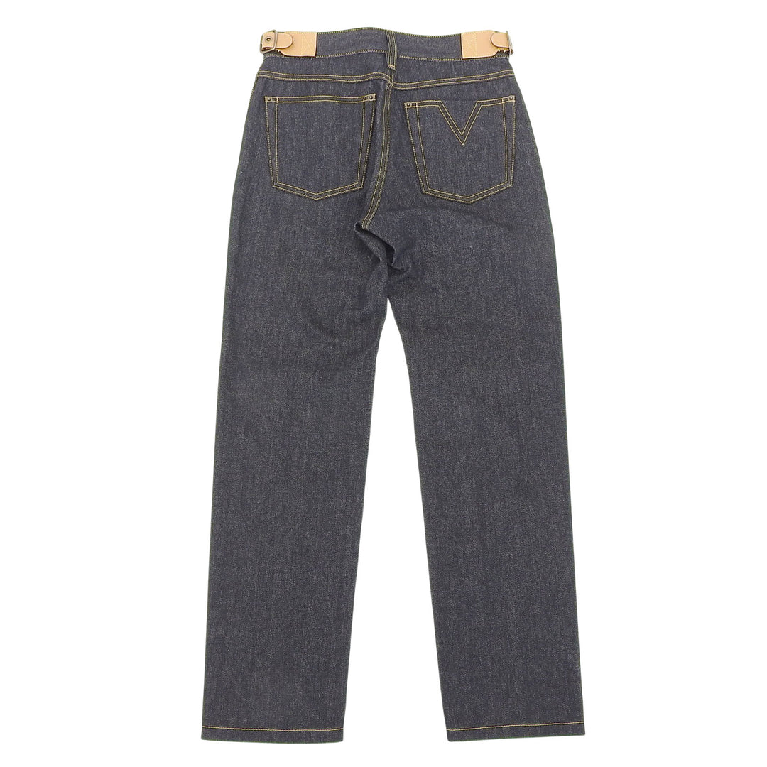 Pristine LOUIS VUITTON Denim pants Indigo cotton Women 32