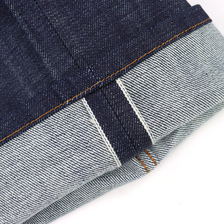 Pristine PRADA Denim pants Triangle with logo leather patch cinch back 29 GEP358