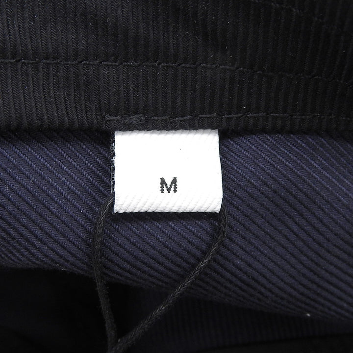 Pristine BURBERRY cap Leather accents, logo embroidery, baseball Indigo cotton