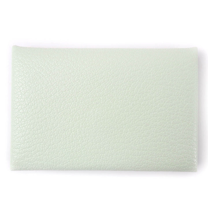 Excellent HERMES Card Case Calvi Pass case Shave Women