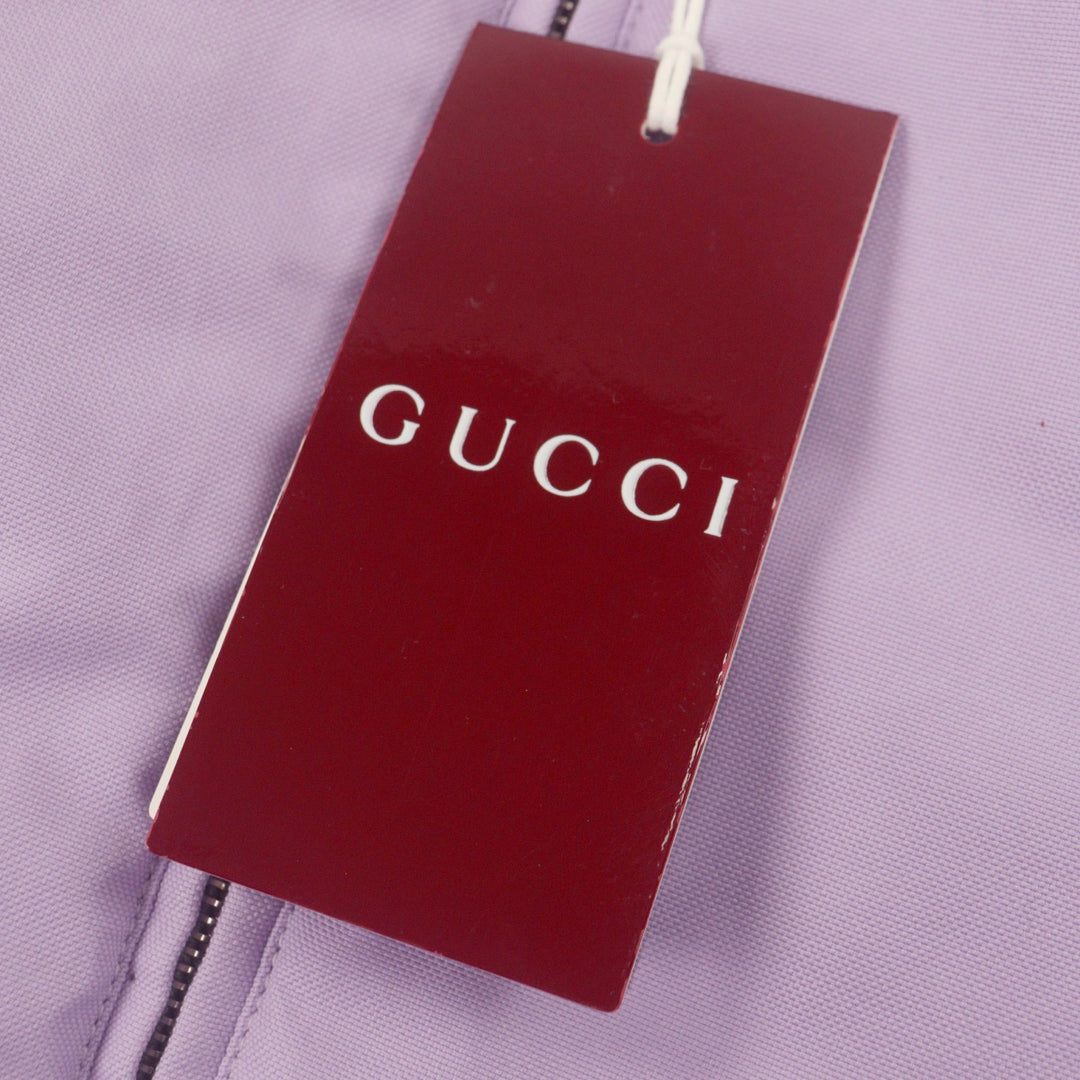 Great GUCCI Nylon jacket purple polyester mens 48 795697