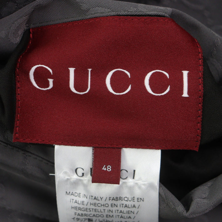 Great GUCCI Nylon jacket purple polyester mens 48 795697