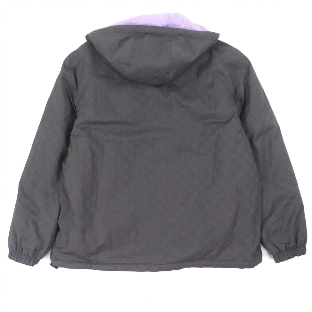 Great GUCCI Nylon jacket purple polyester mens 48 795697