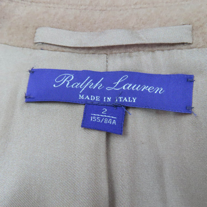 Excellent RALPH LAURENPURPLE LABEL coat Camel Camel Women 2