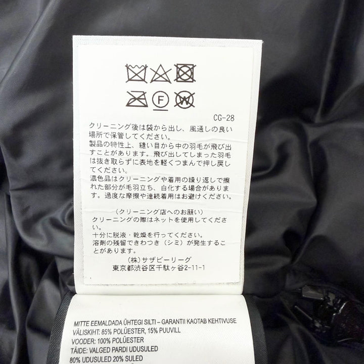 Very Good CANADA GOOSE Down jacket Black label black polyester