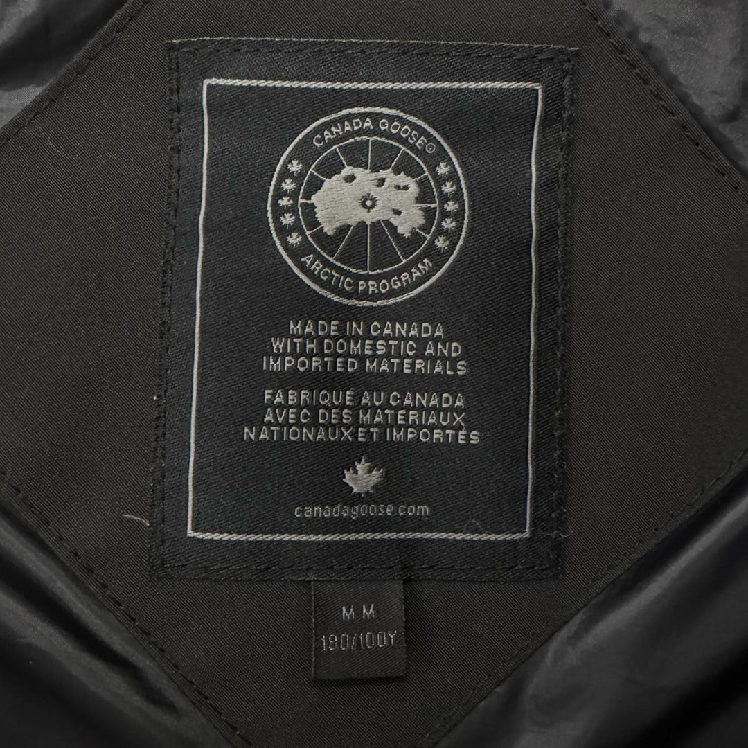 Very Good CANADA GOOSE Down jacket Black label black polyester