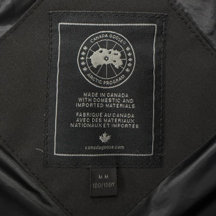 Very Good CANADA GOOSE Down jacket Black label black polyester