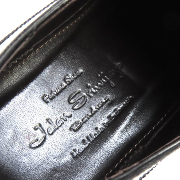 Great Jalan Sriwijaya Leather shoes EDWARD Wingtip Dainite sole black 7.5 98652