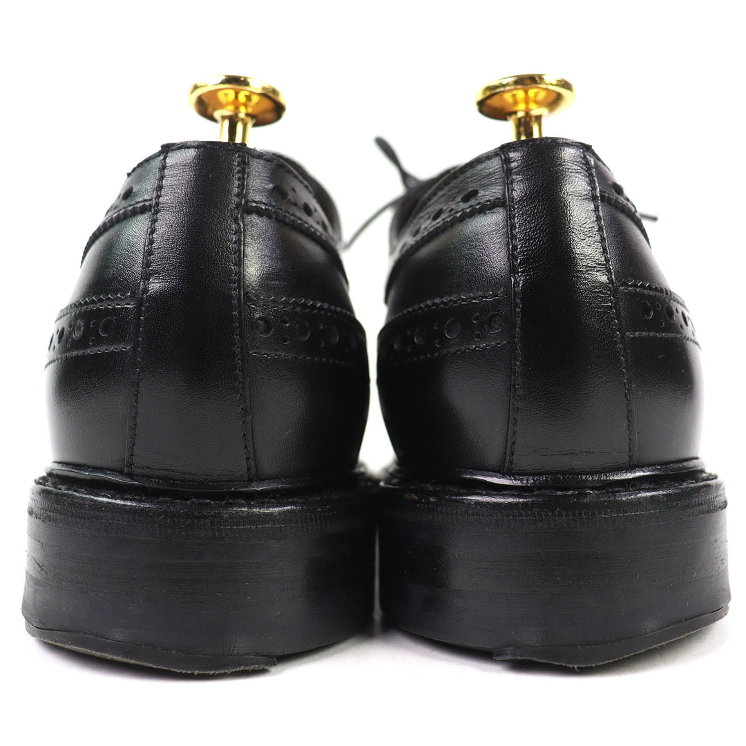 Great Jalan Sriwijaya Leather shoes EDWARD Wingtip Dainite sole black 7.5 98652