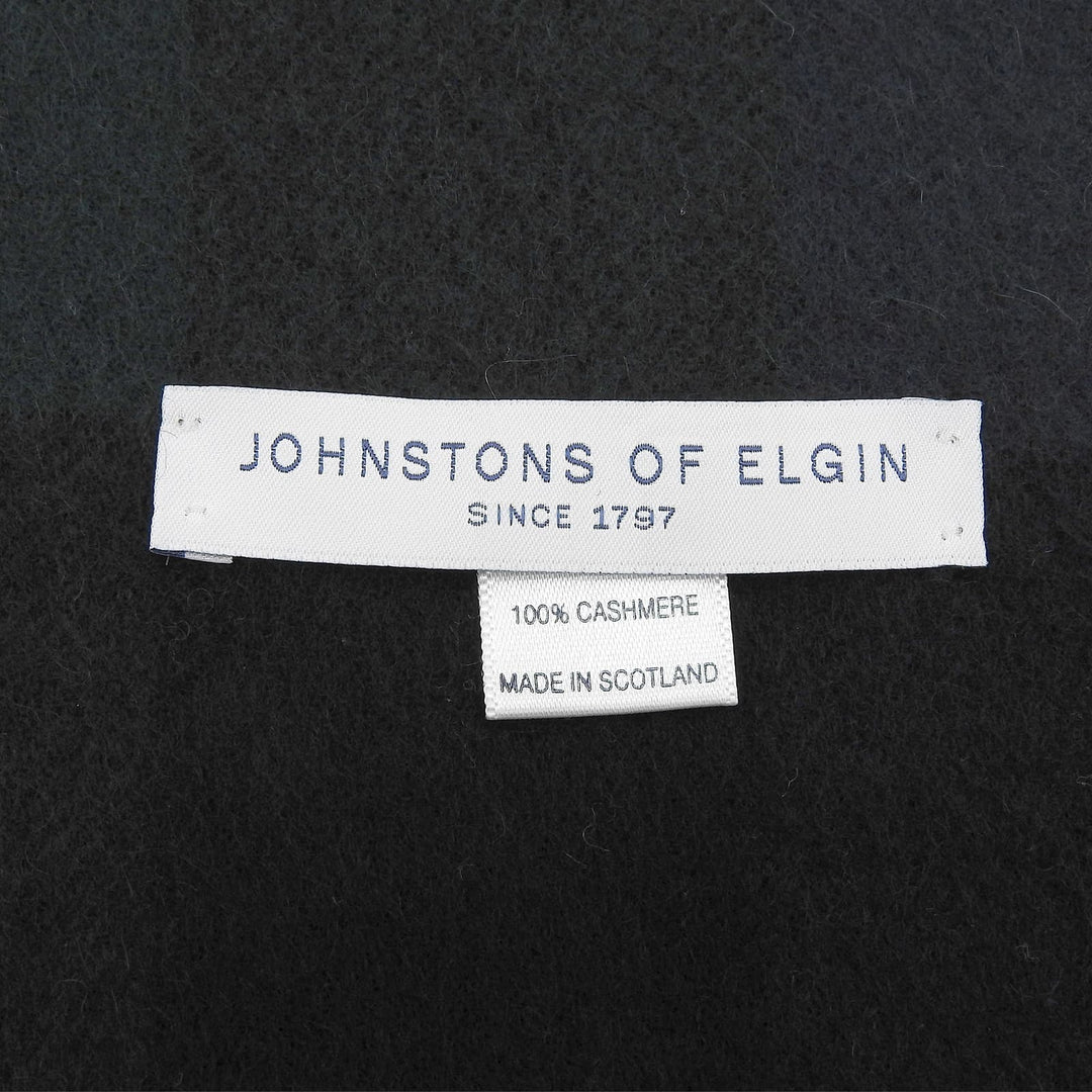 Great Johnstons of Elgin Scarf Check Pattern Fringe Large Size Multi cashmere