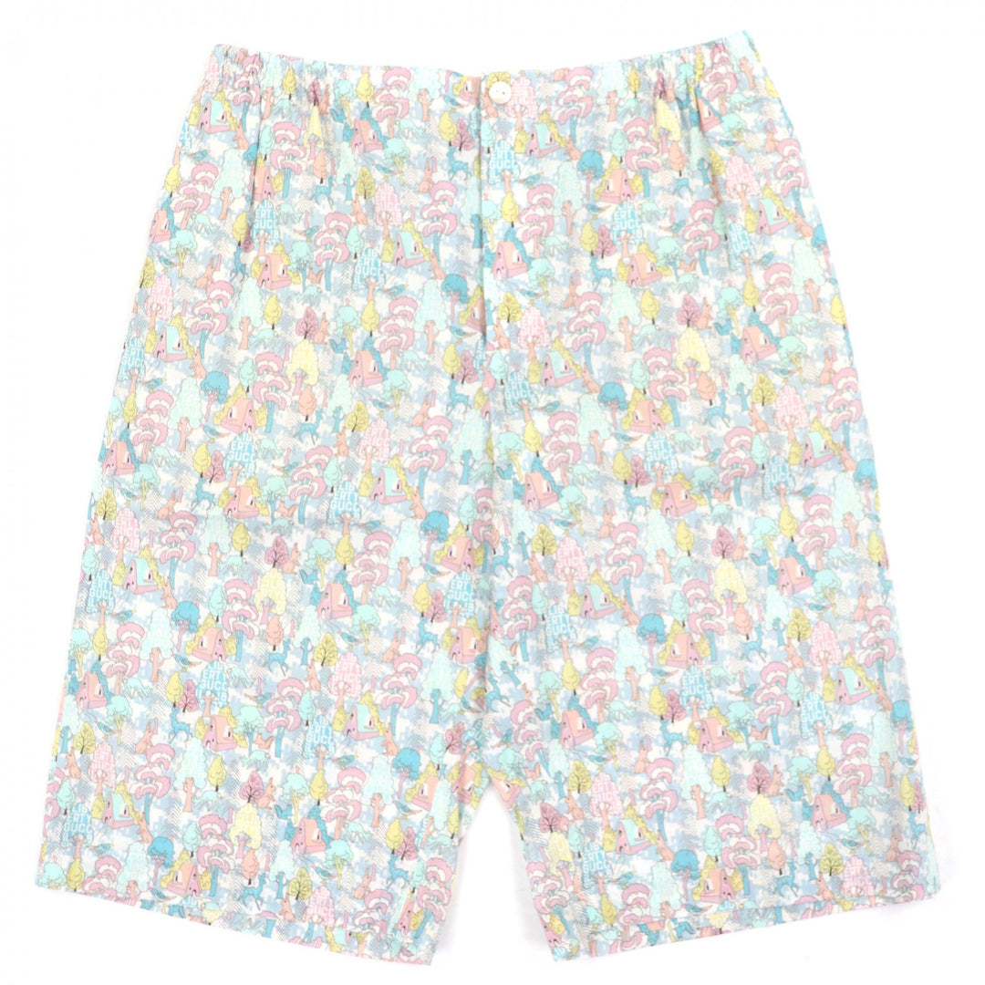 Excellent GUCCI Shorts LIBERTY Liberty Multi cotton mens 46 636592