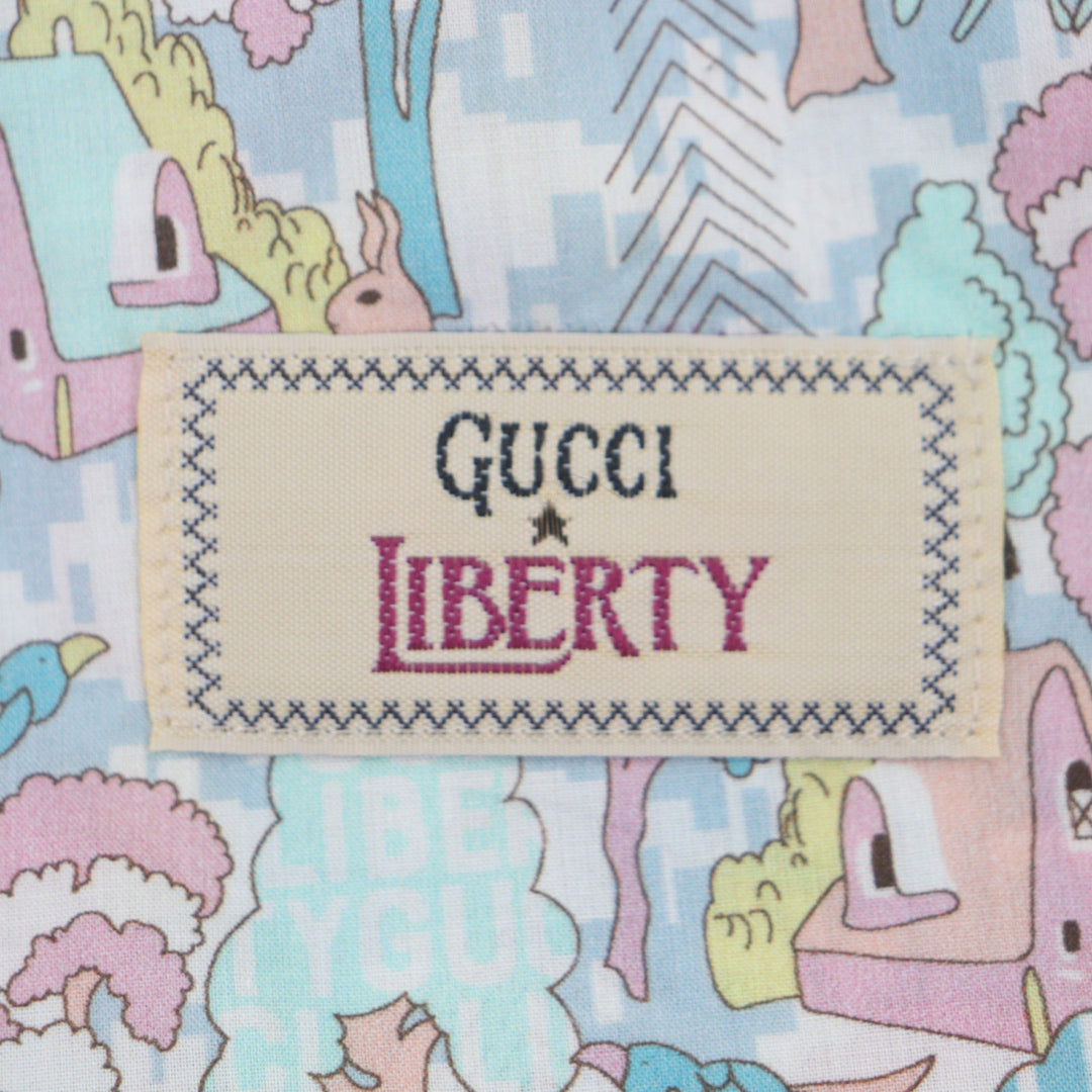 Excellent GUCCI Shorts LIBERTY Liberty Multi cotton mens 46 636592