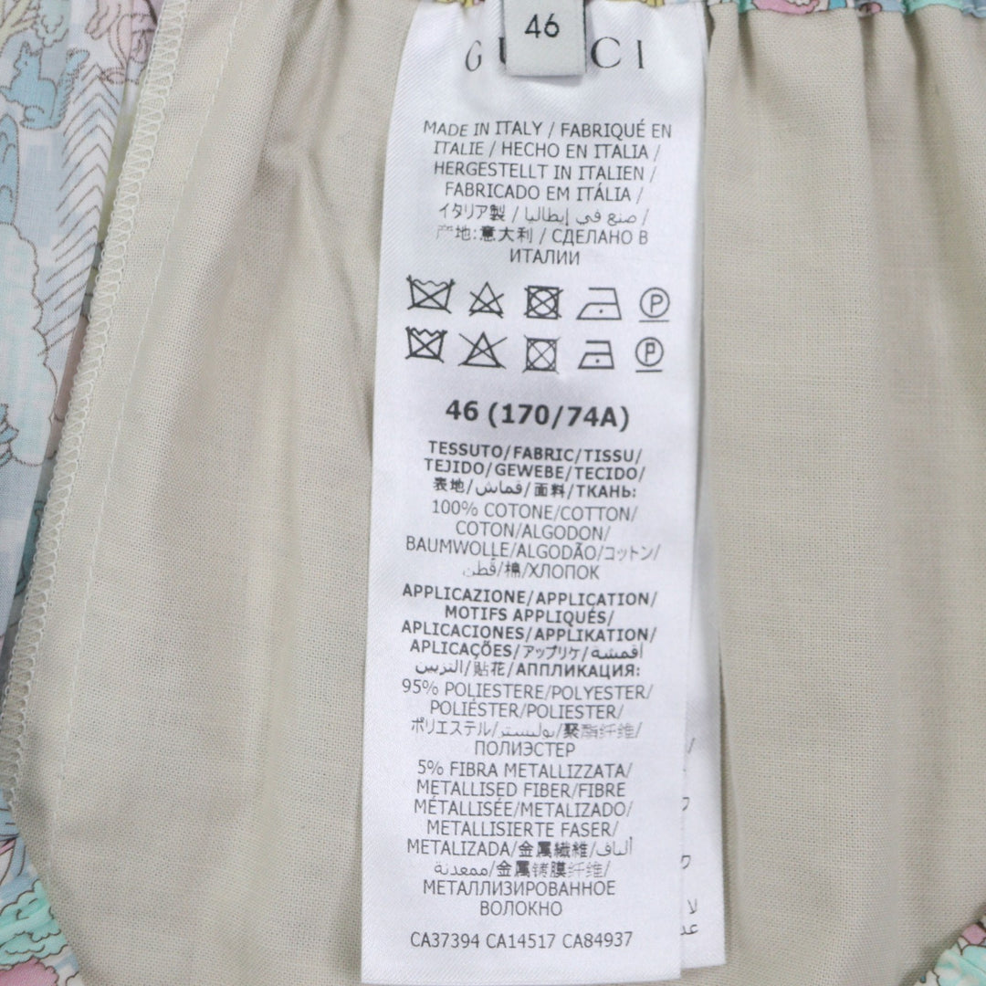 Excellent GUCCI Shorts LIBERTY Liberty Multi cotton mens 46 636592