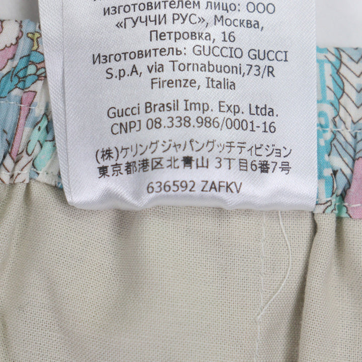 Excellent GUCCI Shorts LIBERTY Liberty Multi cotton mens 46 636592