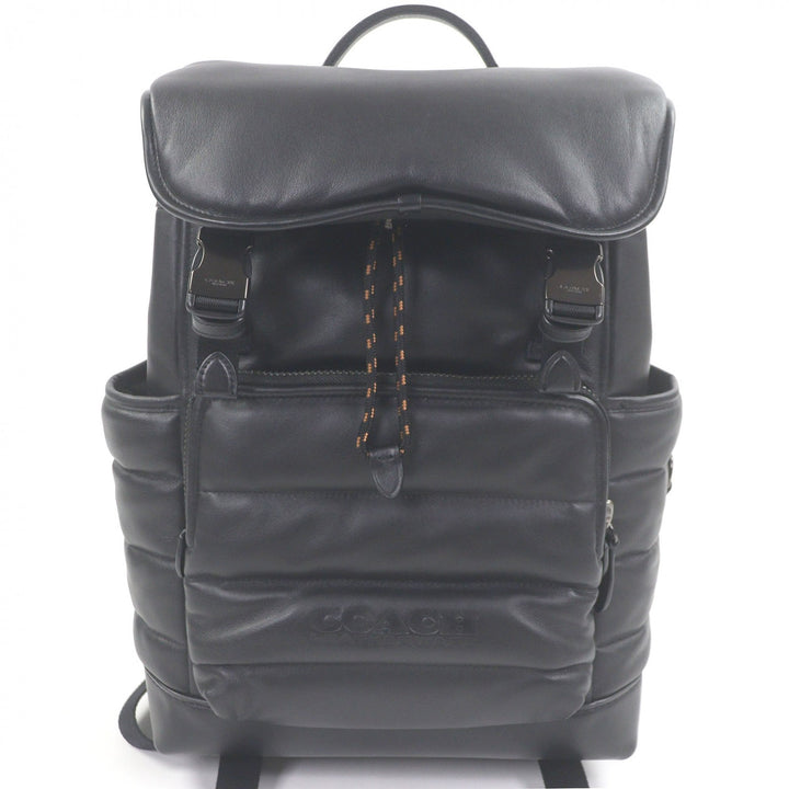 Excellent COACH Backpack Daypack League Flap Backpack with Quilting