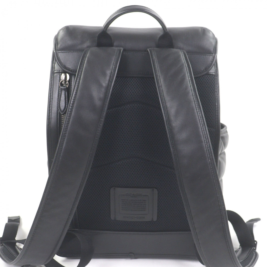 Excellent COACH Backpack Daypack League Flap Backpack with Quilting