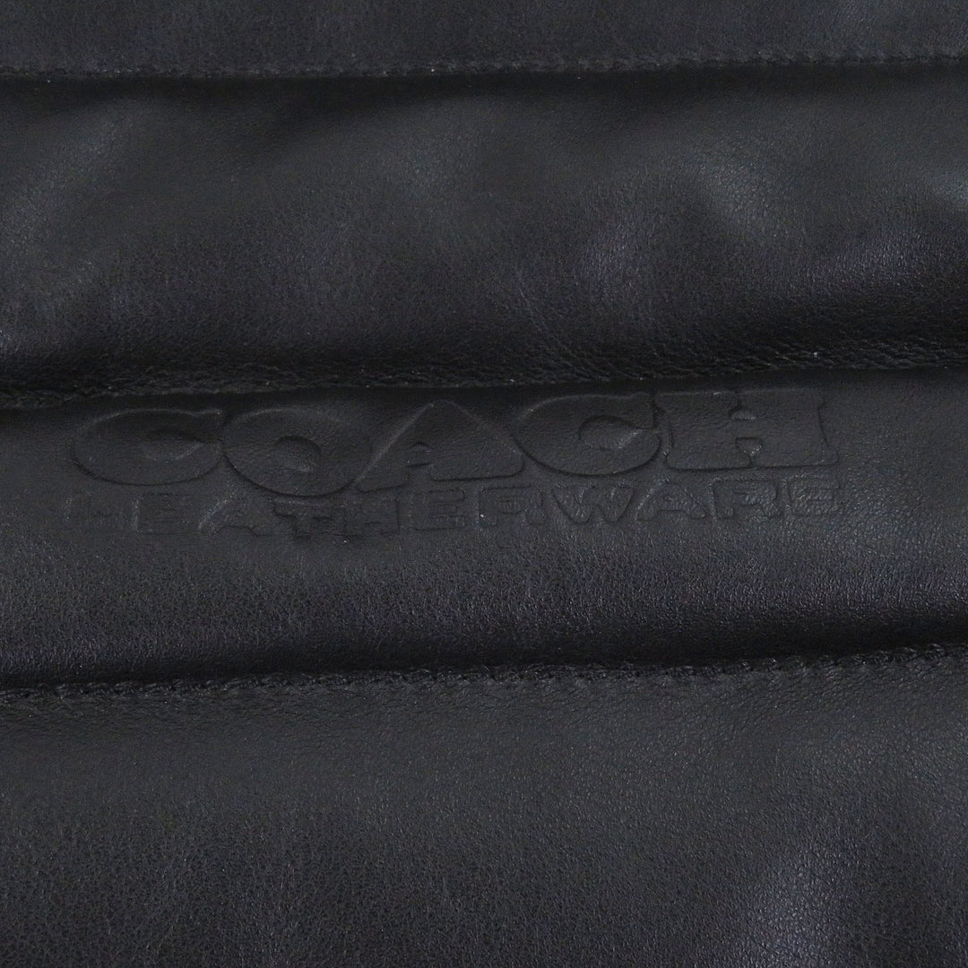 Excellent COACH Backpack Daypack League Flap Backpack with Quilting