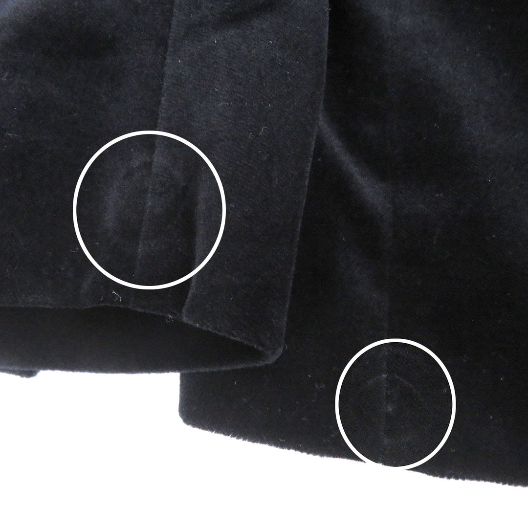 Excellent DIOR tailored jacket Single Velour black cotton mens 46 923C216A4542