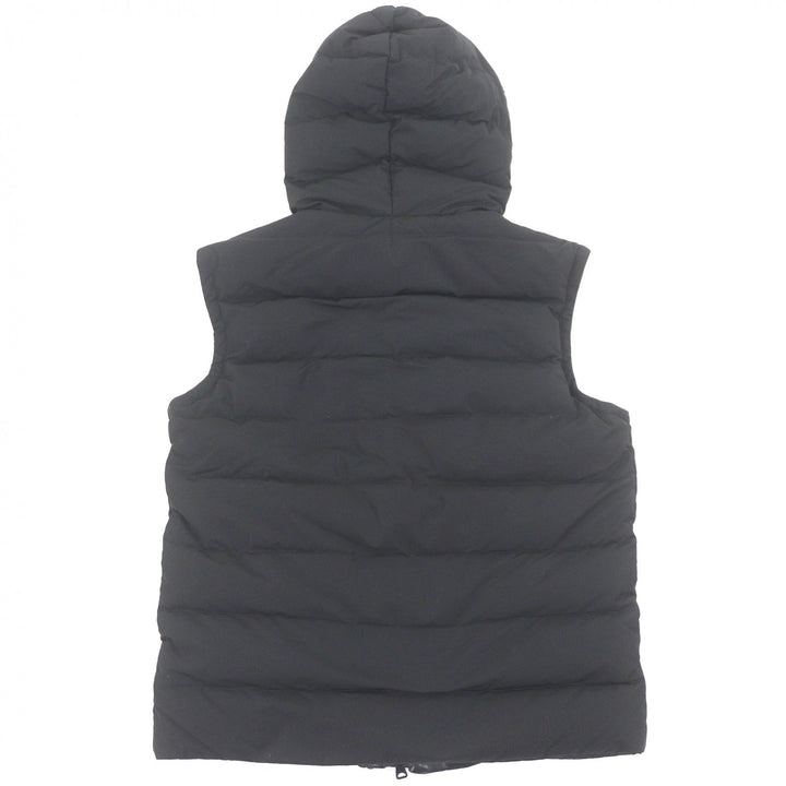 Great EMMETI Down vest DANIEL Toggle Button Hooded Mouton black