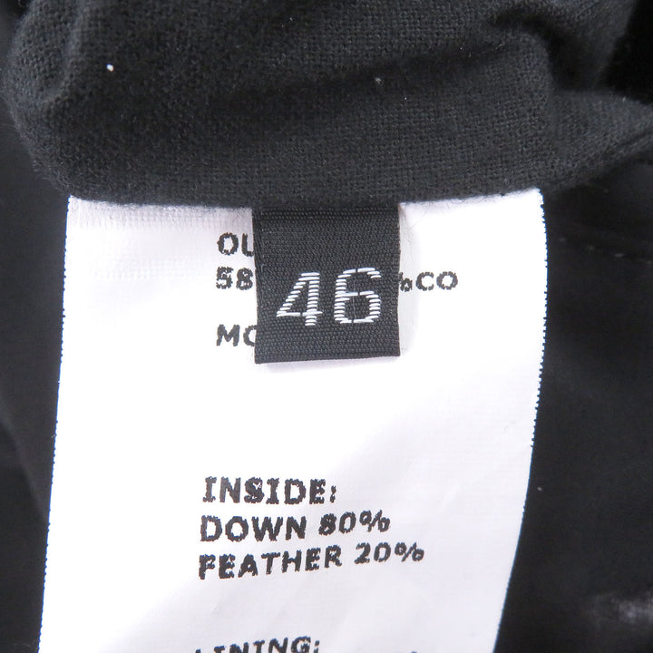 Great EMMETI Down vest DANIEL Toggle Button Hooded Mouton black